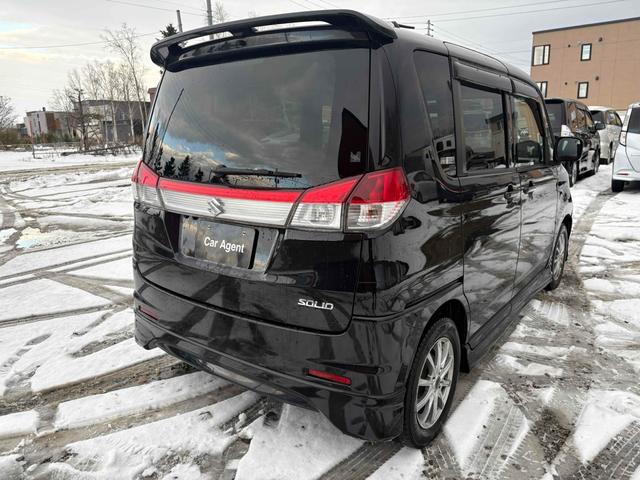 ソリオ Ｓ　４ＷＤ　ＥＴＣ　バックカメラ　ＴＶ　両側電動スライドドア　ＨＩＤ　スマートキー　電動格納ミラー　シートヒーター　フルフラット　ウォークスルー　ＣＶＴ　アルミホイール　盗難防止システム　衝突安全ボディ（15枚目）