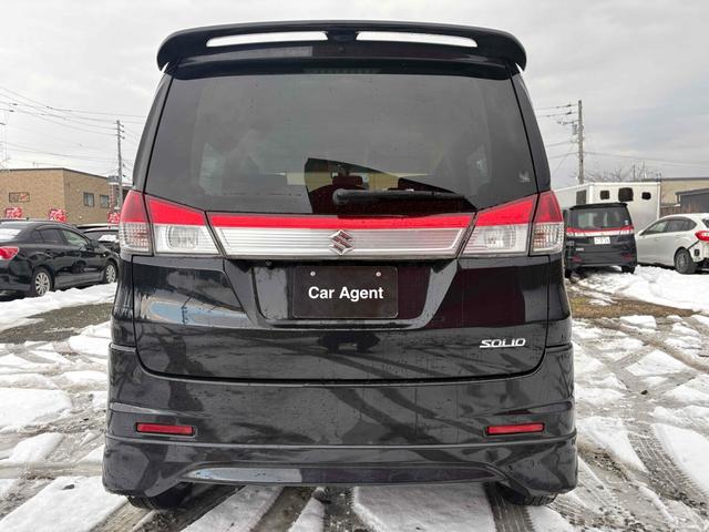 ソリオ Ｓ　４ＷＤ　ＥＴＣ　バックカメラ　ＴＶ　両側電動スライドドア　ＨＩＤ　スマートキー　電動格納ミラー　シートヒーター　フルフラット　ウォークスルー　ＣＶＴ　アルミホイール　盗難防止システム　衝突安全ボディ（17枚目）