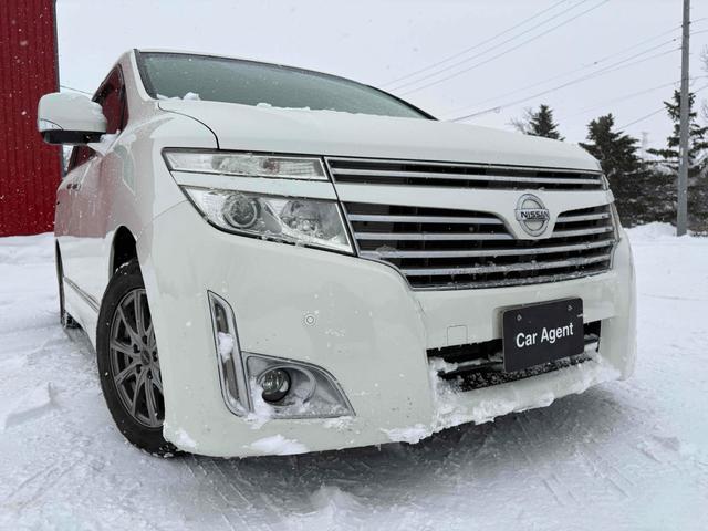 エルグランド 250ハイウェイスター 4WD ETC 全周囲カメラ TV 両側スライド・片側電動 オートライト HID スマートキー 電動格納ミラー 後席モニター 3列シート フルフラット オットマン CVT アルミホイール(15枚目)