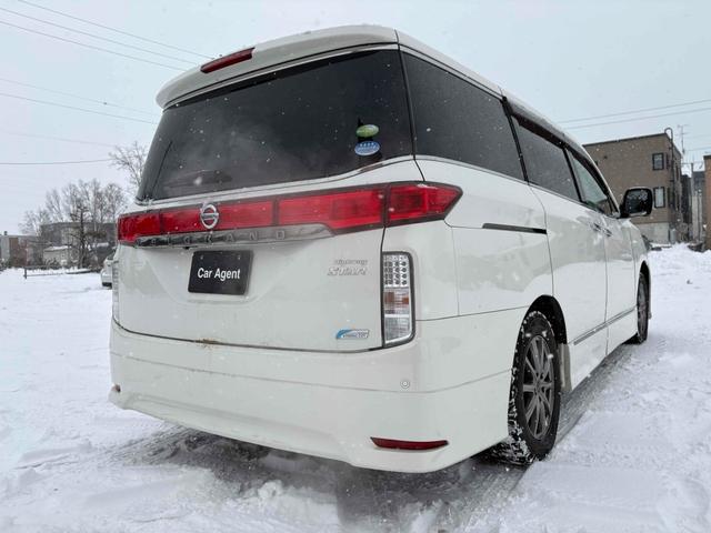 エルグランド 250ハイウェイスター 4WD ETC 全周囲カメラ TV 両側スライド・片側電動 オートライト HID スマートキー 電動格納ミラー 後席モニター 3列シート フルフラット オットマン CVT アルミホイール(26枚目)