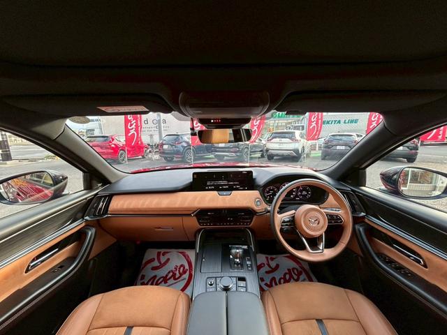 ＣＸ－６０ ＸＤ－ハイブリッド　プレミアムスポーツ　マツダコネクトナビＴＶ／ＢＯＳＥ／パノラマサンルーフ／３６０度モニター／茶革／ＬＥＤヘッドライト／シートヒーター／シートエアコン／ワイヤレス充電／ステアリングヒーター／レーダークルーズ／ＥＴＣ／（3枚目）