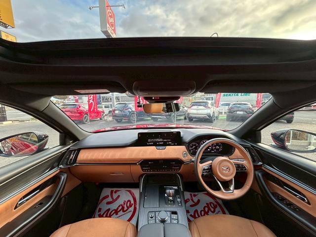 ＣＸ－６０ ＸＤ－ハイブリッド　プレミアムスポーツ　マツダコネクトナビＴＶ／ＢＯＳＥ／パノラマサンルーフ／３６０度モニター／茶革／ＬＥＤヘッドライト／シートヒーター／シートエアコン／ワイヤレス充電／ステアリングヒーター／レーダークルーズ／ＥＴＣ／（4枚目）