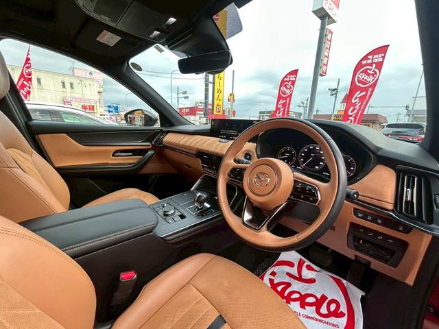 ＣＸ－６０ ＸＤ－ハイブリッド　プレミアムスポーツ　マツダコネクトナビＴＶ／ＢＯＳＥ／パノラマサンルーフ／３６０度モニター／茶革／ＬＥＤヘッドライト／シートヒーター／シートエアコン／ワイヤレス充電／ステアリングヒーター／レーダークルーズ／ＥＴＣ／（38枚目）
