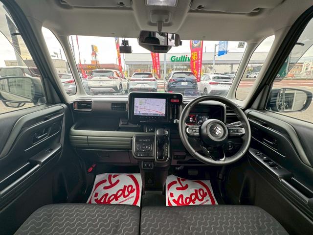 スペーシアギア ハイブリッドＸＺ　全方位モニター付９インチナビ／フルセグＴＶ／ドラレコ／両側パワースライドドア／セーフティサポート／ヘッドアップディスプレイ／ＬＥＤヘッドライト／シートヒーター／ステアリングヒーター／ＥＴＣ／ＵＳＢ（6枚目）