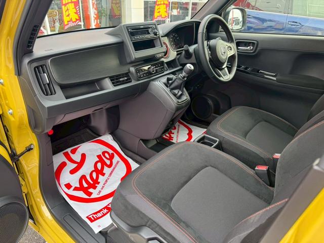 N-ONE RS 6速マニュアルターボ/ホンダセンシング/アダプティブクルーズコントロール/LEDヘッドライト/オートハイビーム/シートヒーター/スマートキー/プッシュスタート/走行距離6300キロ/車検令和9年12月(33枚目)