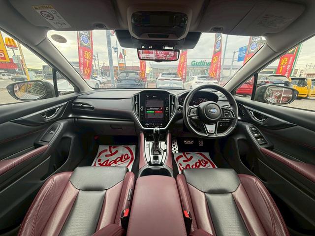 レヴォーグ ＳＴＩスポーツ　ＥＸ　ボルドーレザーシート／１１．６インチセンターディスプレイナビ／フルセグＴＶ／バックカメラ／ハンズフリーパワーバックドア／アイサイトＸテクノロジー／ＫＥＤライト／パワーシート／前後席シートヒーター／（6枚目）
