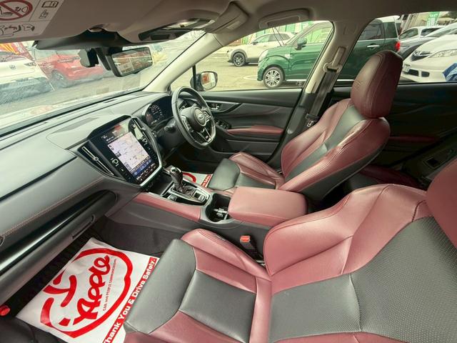 レヴォーグ ＳＴＩスポーツ　ＥＸ　ボルドーレザーシート／１１．６インチセンターディスプレイナビ／フルセグＴＶ／バックカメラ／ハンズフリーパワーバックドア／アイサイトＸテクノロジー／ＫＥＤライト／パワーシート／前後席シートヒーター／（12枚目）