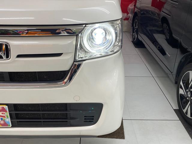 Ｎ－ＢＯＸ Ｇ・Ｌホンダセンシング　社外ナビ・フルセグ／バックモニター／Ｂｌｕｅｔｏｏｔｈオーディオ／衝突軽減ブレーキ／車線逸脱防止／追従クルーズコントロール／片側パワースライドドア／ＬＥＤヘッドライト／ビルトインＥＴＣ／（8枚目）