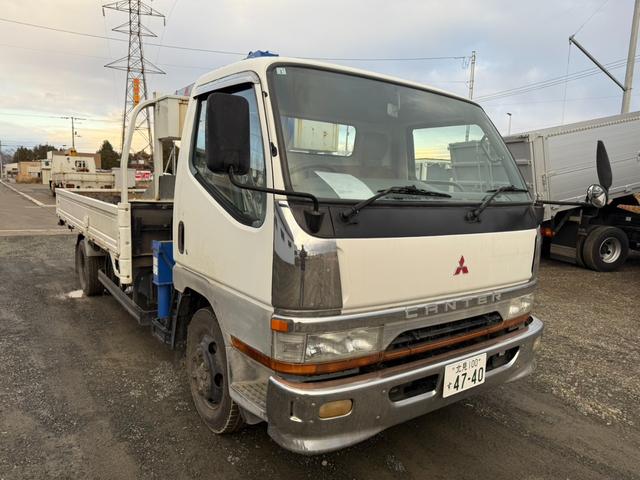 キャンター ◎ワイド・ロング ◎3段ラジコンクレーン ◎荷台内寸法 長410 幅209cm(3枚目)