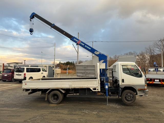 キャンター ◎ワイド・ロング ◎3段ラジコンクレーン ◎荷台内寸法 長410 幅209cm(9枚目)