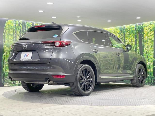 ＣＸ－８ ２５Ｓ　ブラックトーンエディション　４ＷＤ　純正１０．２５型ナビ　全周囲カメラ　ＢＯＳＥサウンド　スマートシティブレーキサポート　パワーバックドア　黒革シート　シートヒーター　パワーシート　コーナーセンサー　ルーフレール　ＬＥＤヘッド（18枚目）