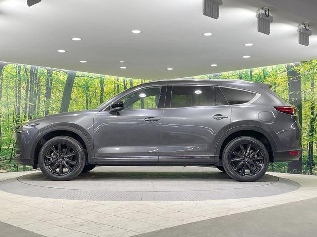 ＣＸ－８ ２５Ｓ　ブラックトーンエディション　４ＷＤ　純正１０．２５型ナビ　全周囲カメラ　ＢＯＳＥサウンド　スマートシティブレーキサポート　パワーバックドア　黒革シート　シートヒーター　パワーシート　コーナーセンサー　ルーフレール　ＬＥＤヘッド（77枚目）