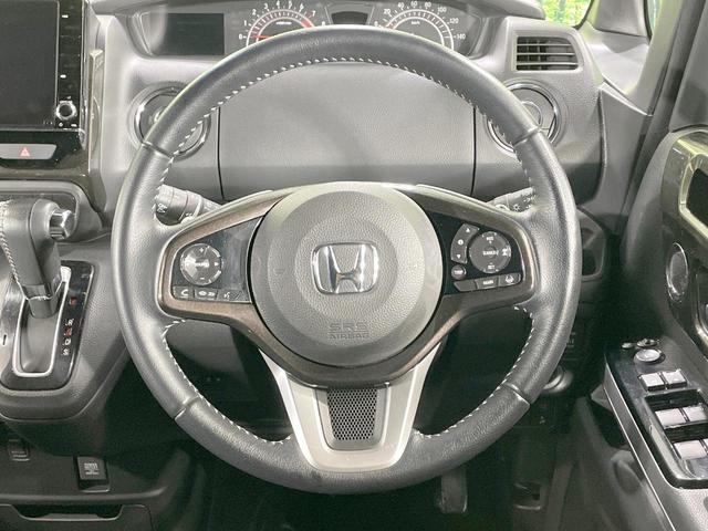 Ｎ－ＢＯＸカスタム Ｇ・Ｌターボホンダセンシング　４ＷＤ　両側電動ドア　純正８型ナビ　バックカメラ　寒冷地仕様　衝突軽減　禁煙車　ハーフレザーシート　ドラレコ　コーナーセンサー　ＬＥＤヘッド　ビルトインＥＴＣ　クルコン　車線逸脱警報（12枚目）