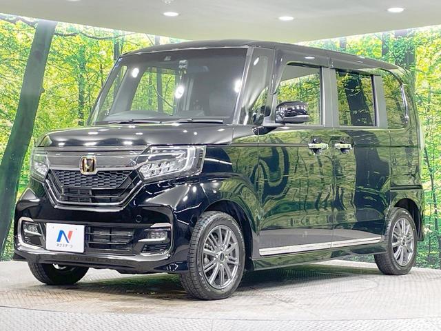 Ｎ－ＢＯＸカスタム Ｇ・Ｌターボホンダセンシング　４ＷＤ　両側電動ドア　純正８型ナビ　バックカメラ　寒冷地仕様　衝突軽減　禁煙車　ハーフレザーシート　ドラレコ　コーナーセンサー　ＬＥＤヘッド　ビルトインＥＴＣ　クルコン　車線逸脱警報（66枚目）