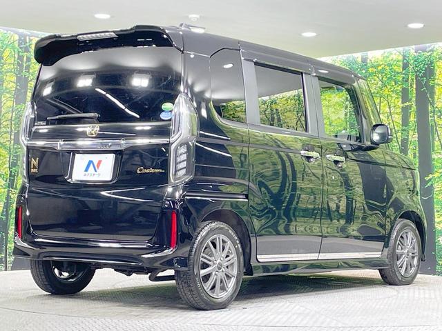 Ｎ－ＢＯＸカスタム Ｇ・Ｌターボホンダセンシング　４ＷＤ　両側電動ドア　純正８型ナビ　バックカメラ　寒冷地仕様　衝突軽減　禁煙車　ハーフレザーシート　ドラレコ　コーナーセンサー　ＬＥＤヘッド　ビルトインＥＴＣ　クルコン　車線逸脱警報（67枚目）