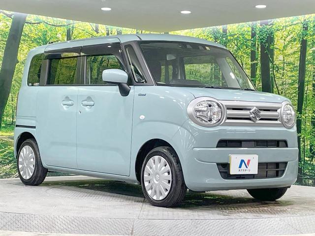 ワゴンＲスマイル ハイブリッドＳ　４ＷＤ　純正８型ナビ　両側電動ドア　バックカメラ　衝突軽減　コーナーセンサー　オートエアコン　アイドリングストップ　ＥＴＣ　オートハイビーム　車線逸脱警報　オートライト　禁煙車　スマートキー（17枚目）