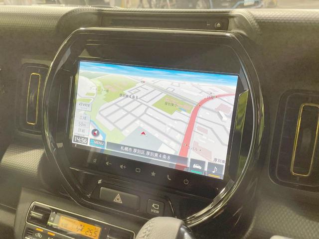 ハスラー ハイブリッドＸターボ　４ＷＤ　純正９型ナビ　全周囲カメラ　セーフティサポート　レーダークルーズ　シートヒーター　コーナーセンサー　ＬＥＤヘッド　車線逸脱警報　オートライト　Ｂｌｕｅｔｏｏｔｈ　ＣＤ／ＤＶＤ（22枚目）
