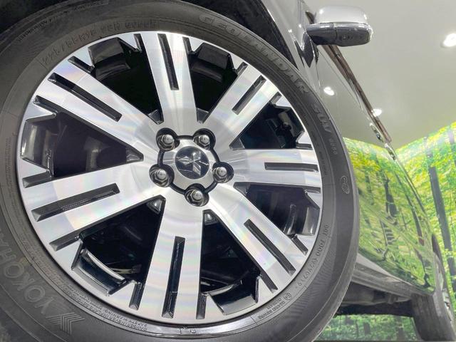 【純正１８インチアルミホイール】外観にマッチした純正アルミホイールを装着しております。各種社外アルミホイールや、スタッドレスタイヤも取扱いしております。是非ご相談ください♪