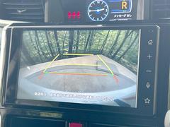 【バックカメラ】駐車時に後方がリアルタイム映像で確認できます。大型商業施設や立体駐車場での駐車時や、夜間のバック時に大活躍！運転スキルに関わらず、今や必須となった装備のひとつです！ 7