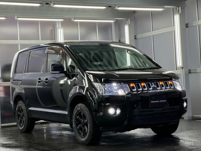 デリカＤ：５ Ｄ　パワーパッケージ　本州仕入れ／ＭＫＷ１６インチアルミ／ＢＦグッドリッチ／グリルマーカー／アルパインナビＴＶ／バックカメラ／両側パワースライドドア／シートヒーター／クルーズコントロール／社外フォグランプ／パドルシフト（5枚目）