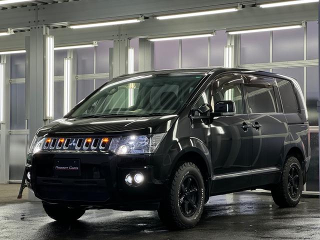 デリカＤ：５ Ｄ　パワーパッケージ　本州仕入れ／ＭＫＷ１６インチアルミ／ＢＦグッドリッチ／グリルマーカー／アルパインナビＴＶ／バックカメラ／両側パワースライドドア／シートヒーター／クルーズコントロール／社外フォグランプ／パドルシフト（6枚目）