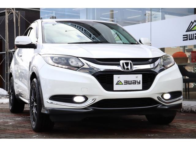 ヴェゼル ハイブリッドX ケンウッドSDナビ バックカメラ ETC 衝突軽減ブレーキ オートクルーズ シートヒーター 地デジ/CD/DVD/USB/Bluetooth 電子パーキング/オートブレーキホールド LEDヘッドライト(2枚目)