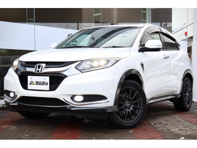 ヴェゼル ハイブリッドX ケンウッドSDナビ バックカメラ ETC 衝突軽減ブレーキ オートクルーズ シートヒーター 地デジ/CD/DVD/USB/Bluetooth 電子パーキング/オートブレーキホールド LEDヘッドライト(5枚目)