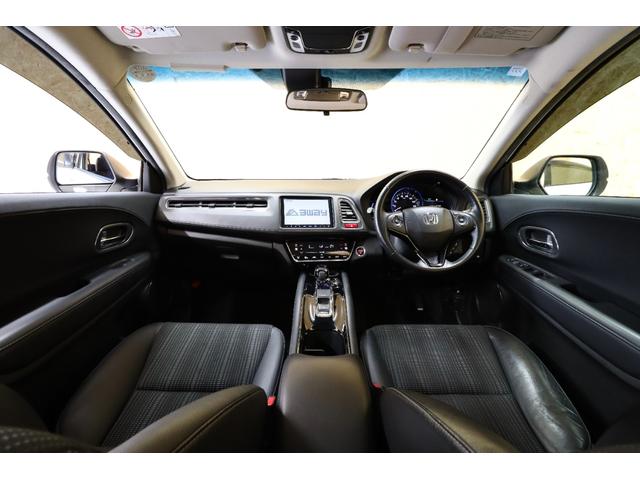 ヴェゼル ハイブリッドＸ・Ｌパッケージ　８型ＳＤナビ　黒半革　衝突軽減ブレーキ　バックカメラ　ＥＴＣ　シートヒーター　クルーズコントロール　パドルシフト　ＬＥＤヘッドライト／ＬＥＤフォグ／ＬＥＤテール　ＬＥＤルームランプ　純正１７インチＡＷ（36枚目）