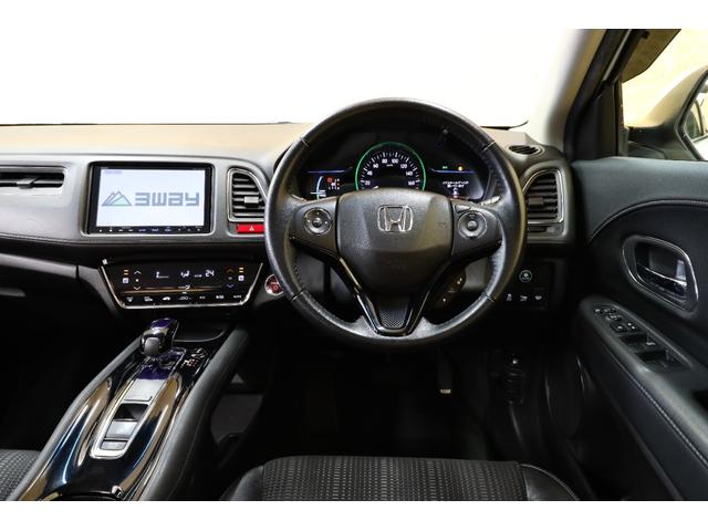 ヴェゼル ハイブリッドＸ・Ｌパッケージ　８型ＳＤナビ　黒半革　衝突軽減ブレーキ　バックカメラ　ＥＴＣ　シートヒーター　クルーズコントロール　パドルシフト　ＬＥＤヘッドライト／ＬＥＤフォグ／ＬＥＤテール　ＬＥＤルームランプ　純正１７インチＡＷ（37枚目）