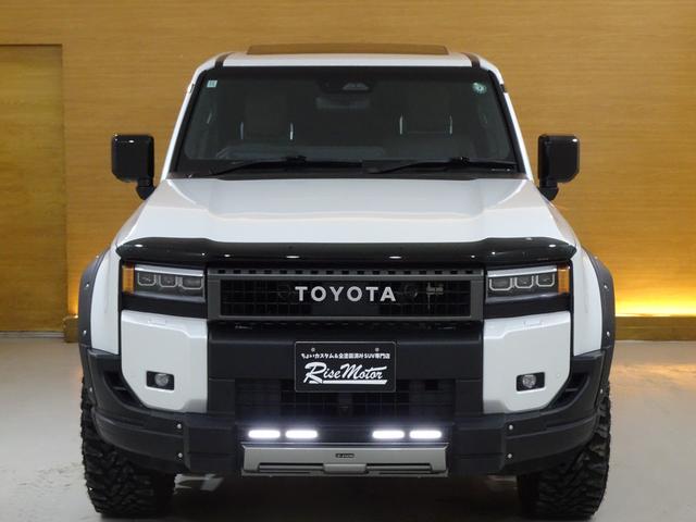 ランドクルーザー２５０ ＺＸ　寒冷地仕様／デルタフォース２０ＡＷ＆ジオランダー／ＪＡＯＳスキッドプレート＆サイドステップ＆オバフェン／茶本革＆ベンチレーション／サンルーフ／全方位／ＪＢＬ／ディスプレイオーディオ／アルパインモニター（4枚目）