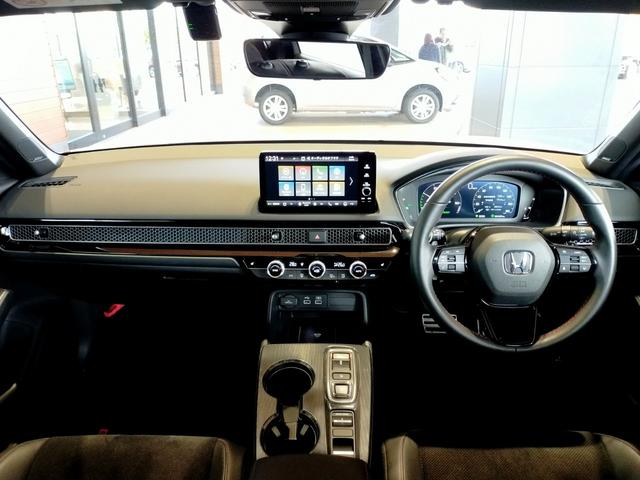 シビック e:HEV Bluetooth対応ホンダコネクトナビ/3モードバックカメラ/BOSEサウンドシステム/LEDヘッドライト/ETC2.0/ブラインドスポットインフォ/前後ドライブレコーダー/夏冬タイヤセット(34枚目)