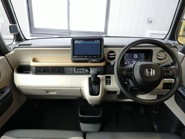 Ｎ－ＢＯＸ ベースグレード　Ｂｌｕｅｔｏｏｔｈ対応純正フルセグナビ／３モードバックカメラ／ＥＴＣ／ホンダセンシング／両側電動スライドドア／ＬＥＤヘッドライト／フロントドライブレコーダー／夏冬タイヤセット（4枚目）
