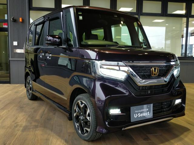 N-BOXカスタム G・EXターボホンダセンシング Bluetooth-DVD対応フルセグナビ/3モードバックカメラ/ETC/ホンダセンシング/両側電動スライドドア/LEDヘッドライト/フロントドライブレコーダー/リモコンエンジンスターター(75枚目)