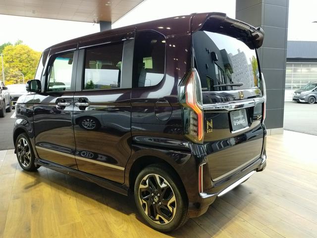 N-BOXカスタム G・EXターボホンダセンシング Bluetooth-DVD対応フルセグナビ/3モードバックカメラ/ETC/ホンダセンシング/両側電動スライドドア/LEDヘッドライト/フロントドライブレコーダー/リモコンエンジンスターター(77枚目)