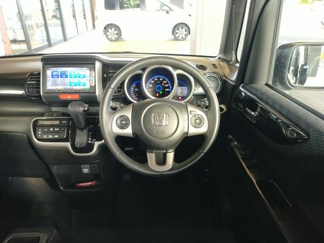 N-BOXカスタム G・ターボAパッケージ Bluetooth-DVD対応ワンセグナビ/3モードバックカメラ/ETC/LEDヘッドライト/両側電動スライドドア/フロントドライブレコーダー/リモコンエンジンスターター(37枚目)