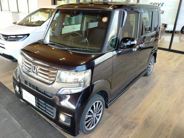 N-BOXカスタム G・ターボAパッケージ Bluetooth-DVD対応ワンセグナビ/3モードバックカメラ/ETC/LEDヘッドライト/両側電動スライドドア/フロントドライブレコーダー/リモコンエンジンスターター(68枚目)