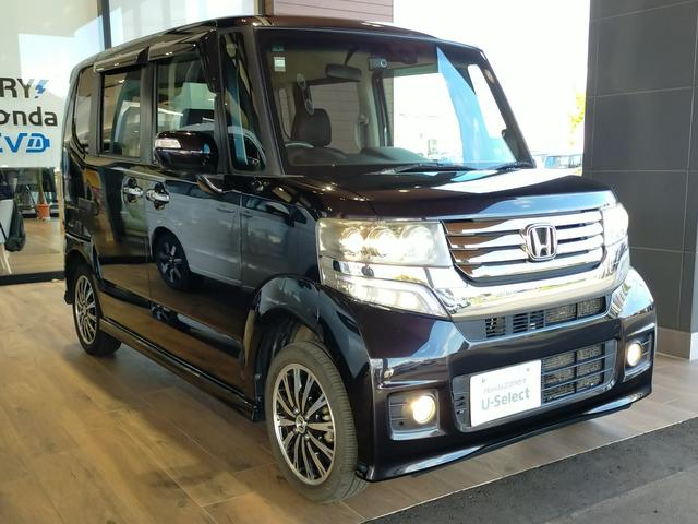 N-BOXカスタム G・ターボAパッケージ Bluetooth-DVD対応ワンセグナビ/3モードバックカメラ/ETC/LEDヘッドライト/両側電動スライドドア/フロントドライブレコーダー/リモコンエンジンスターター(69枚目)