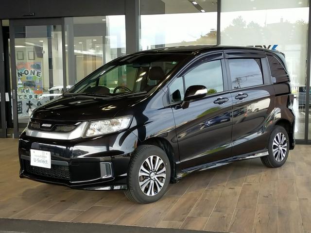 フリードスパイク Gエアロ Bluetooth-DVD対応ワンセグナビ/バックカメラ/ETC/ホンダセンシング/HIDヘッドライト/助手席側電動スライドドア/ステアリングリモコン/リモコンエンジンスターター(15枚目)