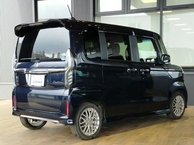 Ｎ－ＢＯＸカスタム Ｌターボ　Ｂｌｕｅｔｏｏｔｈ－ＤＶＤ対応フルセグナビ／３モードバックカメラ／ホンダセンシング／ＬＥＤヘッドライト／ステアリングリモコン／リモコンエンジンスターター／夏冬タイヤセット（2枚目）