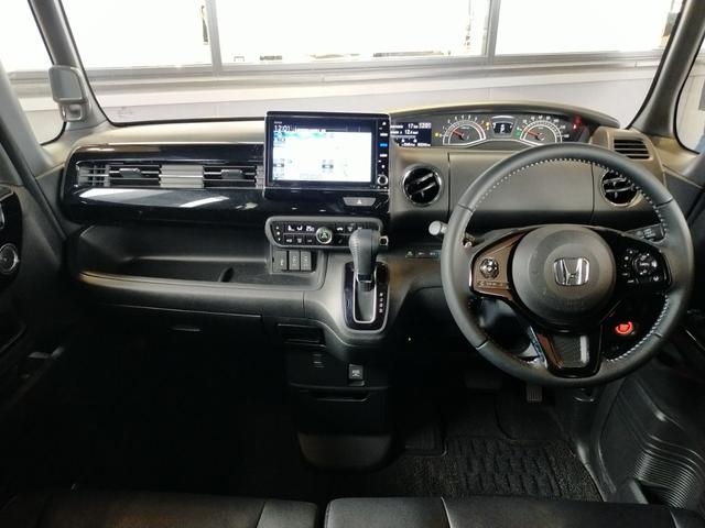 Ｎ－ＢＯＸカスタム Ｌターボ　Ｂｌｕｅｔｏｏｔｈ－ＤＶＤ対応フルセグナビ／３モードバックカメラ／ホンダセンシング／ＬＥＤヘッドライト／ステアリングリモコン／リモコンエンジンスターター／夏冬タイヤセット（4枚目）