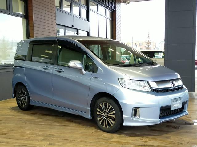 フリードスパイクハイブリッド ジャストセレクション Bluetooth-DVD対応フルセグナビ/バックカメラ/ETC/HIDヘッドライト/両側電動スライドドア/ステアリングリモコン/フロントドライブレコーダー/リモコンエンジンスターター(20枚目)