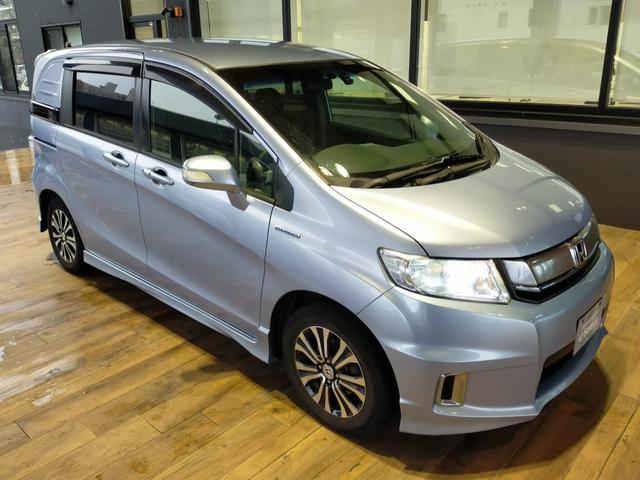 フリードスパイクハイブリッド ジャストセレクション Bluetooth-DVD対応フルセグナビ/バックカメラ/ETC/HIDヘッドライト/両側電動スライドドア/ステアリングリモコン/フロントドライブレコーダー/リモコンエンジンスターター(60枚目)