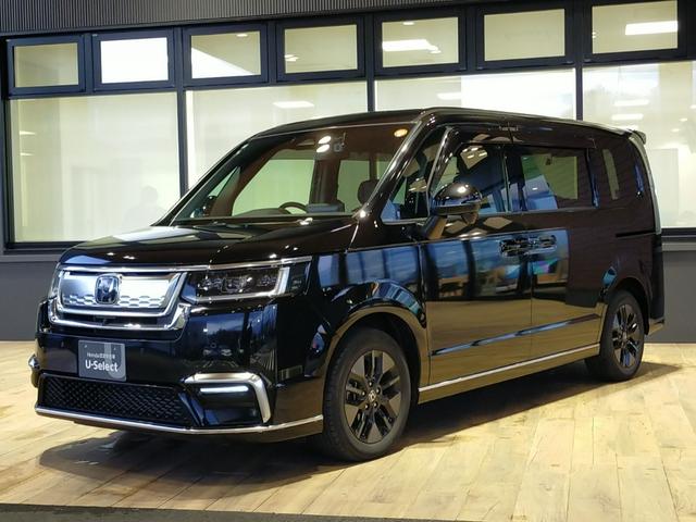 ステップワゴン スパーダプレミアムライン　Ｂｌｕｅｔｏｏｔｈ－ＤＶＤ対応純正フルセグナビ／マルチビューカメラ／ＥＴＣ／ブラインドスポットインフォ／両側電動スライドドア／オットマン付セカンドシート／前後ドライブレコーダー／夏冬タイヤセット（16枚目）