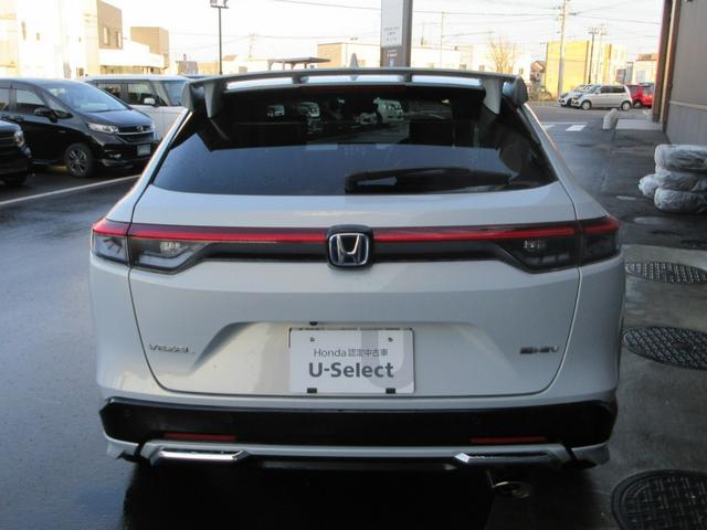 ヴェゼル e:HEVZ Bluetooth対応ホンダコネクトナビ/マルチビューカメラ/ETC2.0/ホンダセンシング/LEDヘッドライト/ステアリングリモコン/前後ドライブレコーダー/夏冬タイヤセット(5枚目)