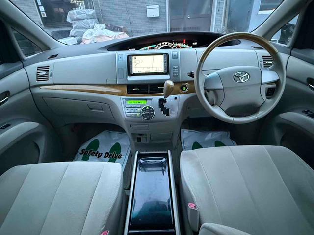エスティマ 2.4アエラス Gエディション 4WD ETC バックカメラ ナビ 両側電動スライドドア HID スマートキー 電動格納ミラー 3列シート CVT アルミホイール 盗難防止システム 衝突安全ボディ ABS エアコン(2枚目)