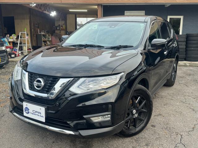 エクストレイル 20X ワンオーナー 全方位カメラ 全席ヒートシーター ドラレコ ステアリングスイッチ オートヒーター 電動パワーバックドア ミラーウィンカー スタートボタン LEDヘッド フォグランプ 社外タイヤ(2枚目)