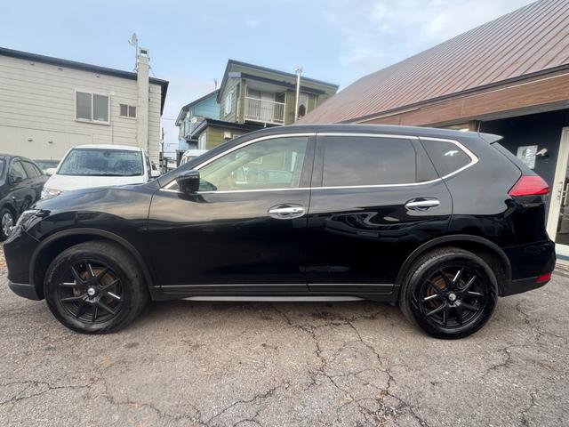 エクストレイル 20X ワンオーナー 全方位カメラ 全席ヒートシーター ドラレコ ステアリングスイッチ オートヒーター 電動パワーバックドア ミラーウィンカー スタートボタン LEDヘッド フォグランプ 社外タイヤ(6枚目)