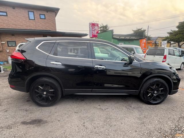 エクストレイル 20X ワンオーナー 全方位カメラ 全席ヒートシーター ドラレコ ステアリングスイッチ オートヒーター 電動パワーバックドア ミラーウィンカー スタートボタン LEDヘッド フォグランプ 社外タイヤ(8枚目)