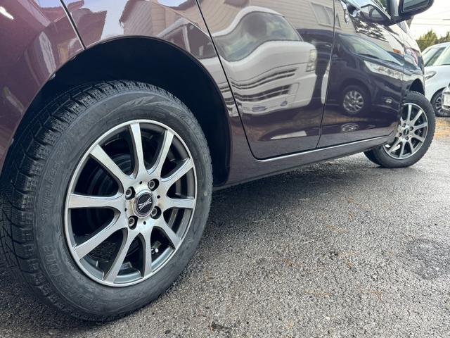 ミライース Ｘｆ　メモリアルエディション　４ＷＤ　ワンオーナー　　アイドリングストップ　マニュアルエアコン　スタットレス　社外タイヤ（14枚目）