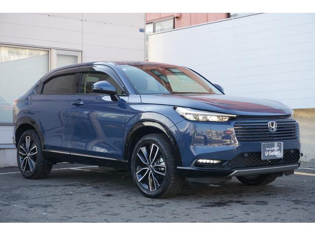 ヴェゼル ｅ：ＨＥＶＺ　デモカーアップ・ＨｏｎｄａＳＥＮＳＩＮＧ・ブラインドスポットインフォメーション・アダプティブドライビングビーム（ＡＤＢ）・ＨｏｎｄａＣＯＮＮＥＣＴディスプレー＋ＥＴＣ２．０車載器＋ワイヤレス充電（59枚目）